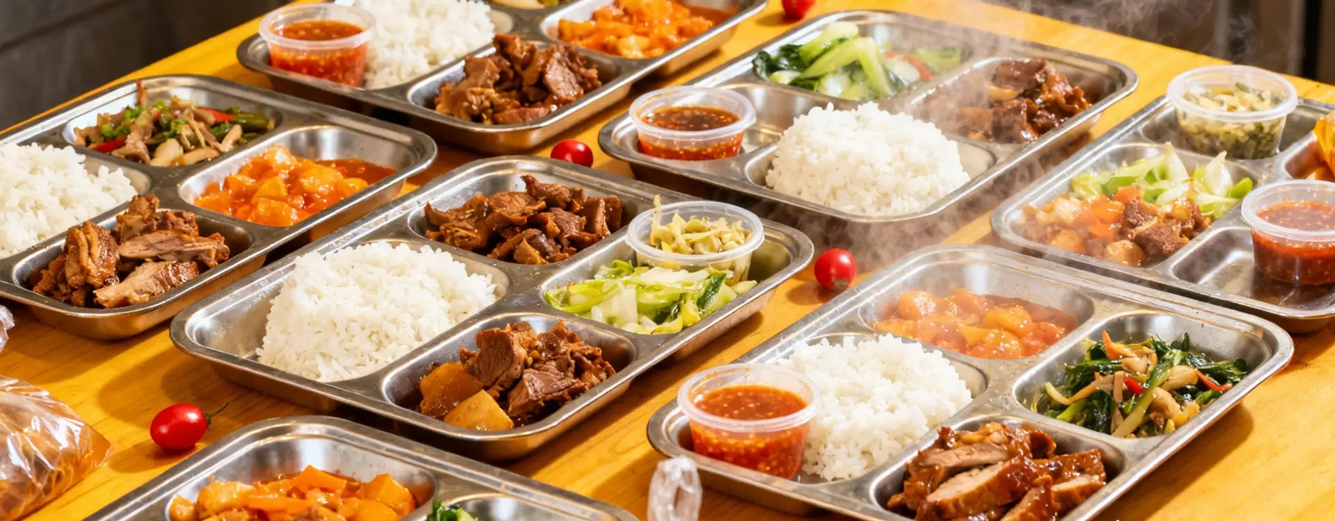 Suất ăn công nghiệp Quang Minh